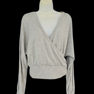 Express Faux Wrap Sweater